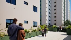 Projetos de arquitetura - Área de convívio